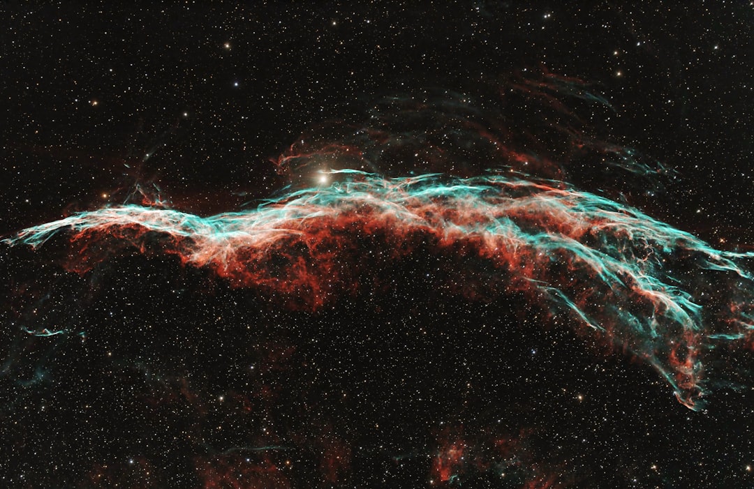 An image of a very large star in the sky